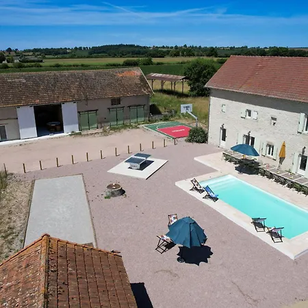 So Domaine De Vaux 03 - Piscine Chauffee - Volley - 2h De Lyon - 45p Βίλα Bouce (Allier)
