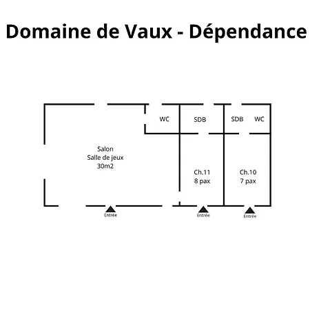 So Domaine De Vaux 03 - Piscine Chauffee - Volley - 2h De Lyon - 45p *